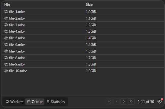 media-transcoding  queue-tab